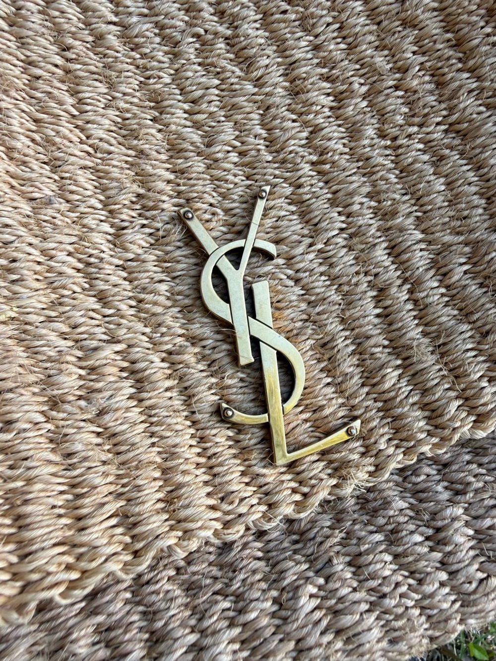 YSL Saint Laurent Raffia Bag - Picture 6 of 12